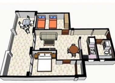Апартаменты в Торревьехе (Коста Бланка), купить недорого - 129 900 [72215] 2